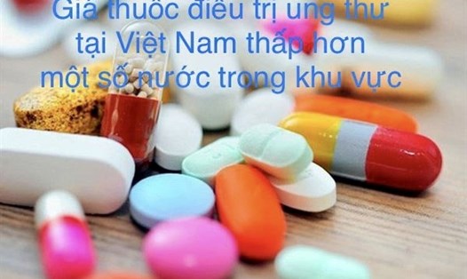 Giá thuốc ung thư tại Việt Nam thấp hơn nhiều nước trong khu vực. Ảnh: Hương Giang