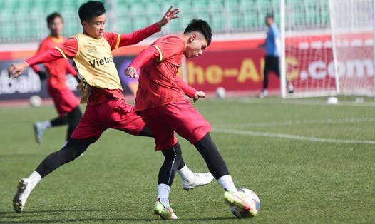 U20 Việt Nam nằm cùng bảng với U20 Australia, U20 Iran và U20 Qatar tại giải U20 Châu Á 2023. Ảnh: VFF