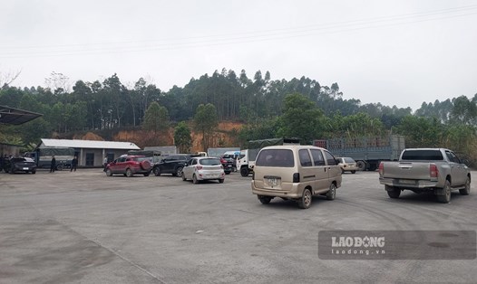 Các trung tâm Đăng kiểm ở Phú Thọ đều đang gặp phải tình trạng quá tải do số lượng xe đến kiểm định quá lớn. Ảnh: Tô Công.