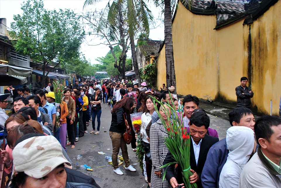 Lễ hội Tết Nguyên tiêu Hội An, tỉnh Quảng Nam được công nhận Di sản văn hóa phi vật thể quốc gia. Ảnh: Hồng Việt