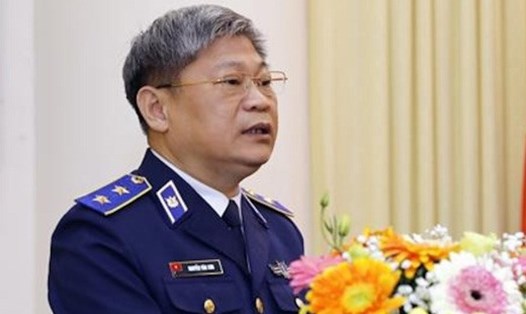 Cựu Tư lệnh Cảnh sát biển Nguyễn Văn Sơn được xác định chủ mưu, khởi xướng trong vụ tham ô 50 tỉ đồng. Ảnh: TTXVN