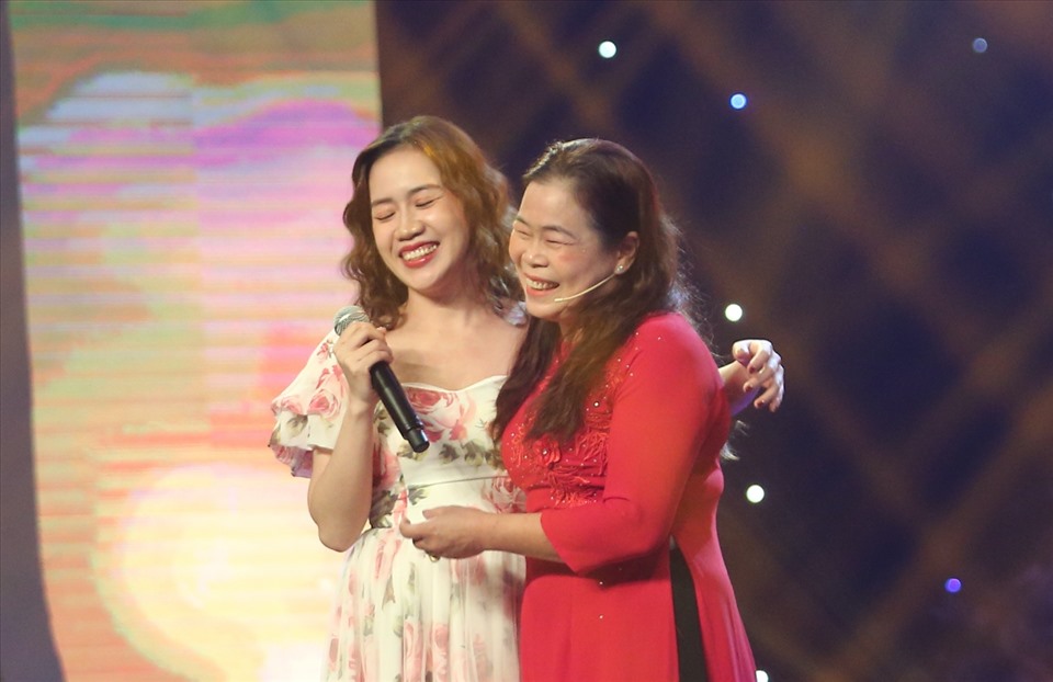 Câu chuyện của cặp mẹ con Ngọc Mai - Tiểu Ân gây xúc động. Ảnh: Bee.