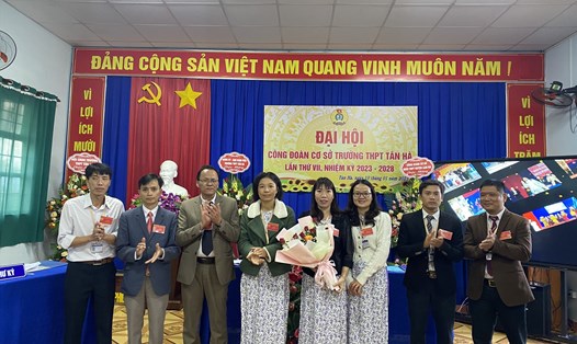 Công đoàn ngành Giáo dục tỉnh Lâm Đồng đã chỉ đạo thành công 100% các công đoàn cơ sở trực thuộc tổ chức đại hội nhiệm kỳ 2023 – 2028. Ảnh CĐGD Lâm Đồng