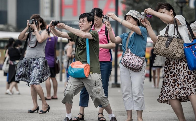 Khách Trung Quốc có thể đến Việt Nam trong 2023 khoảng 3 đến 4,5 triệu lượt. Ảnh: Xinhua.