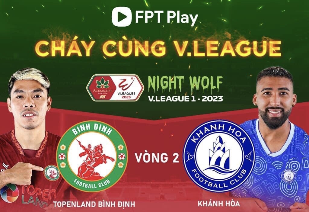 Link xem trực tiếp Bình Định vs Khánh Hoà tại vòng 2 V.League 2023
