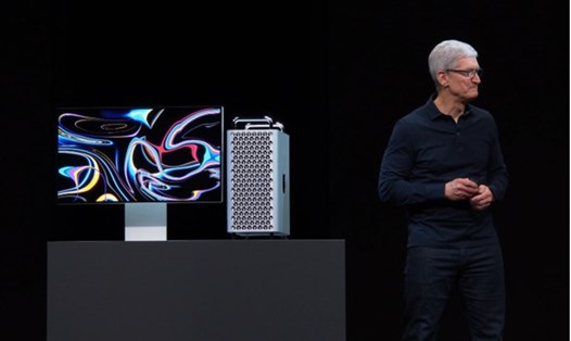 Mac Pro mới nhất đã được ra mắt từ năm 2019 với chip của Intel. Ảnh: Apple