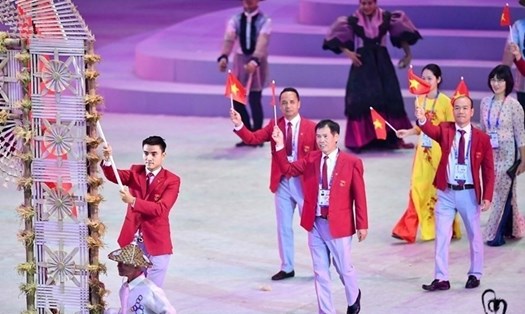 Đoàn thể thao Việt Nam đặt mục tiêu lọt vào top 3 khu vực tại SEA Games 32. Ảnh: Anh Tuấn