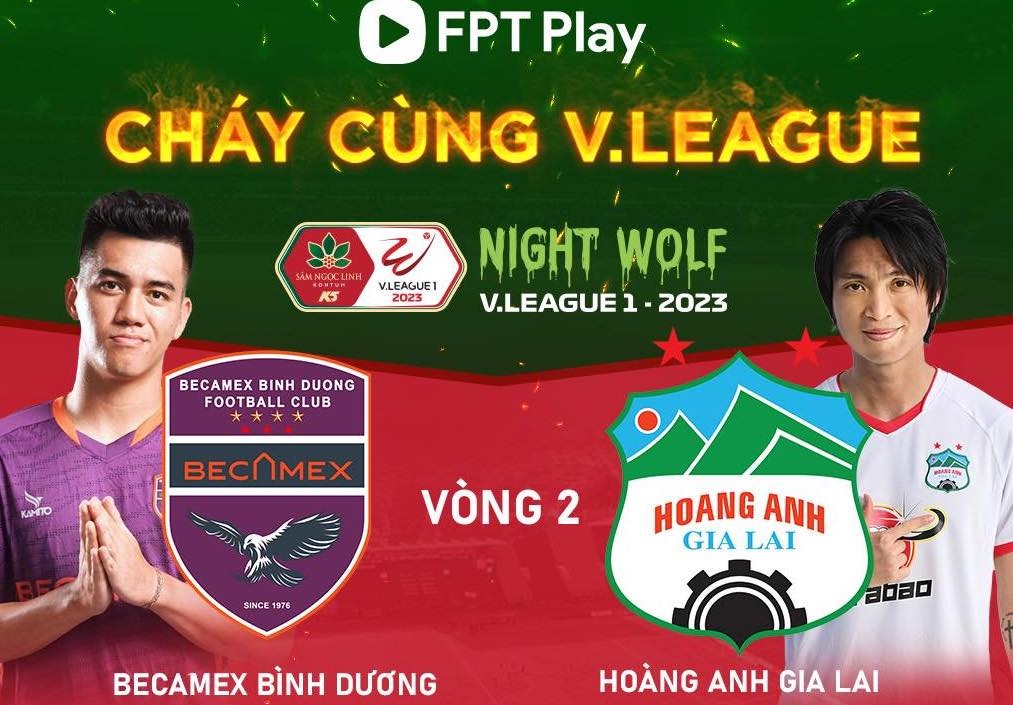 Link xem trực tiếp Bình Dương vs Hoàng Anh Gia Lai tại vòng 2 V.League 2023