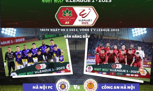 Hà Nội FC gặp Công an Hà Nội thực sự được người hâm mộ thủ đô chờ đợi. Đồ họa: Lê Vinh