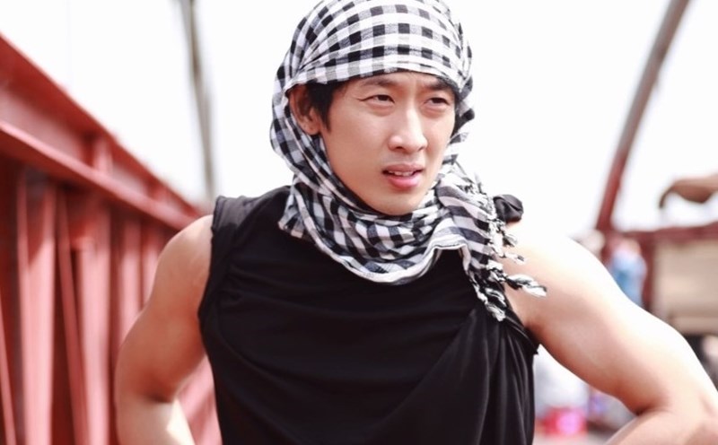 Tạo hình Tuấn Trần trên phim trường. Ảnh: Chương trình