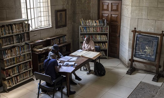 Bên trong Thư viện Tưởng niệm McMillan ở Nairobi, Kenya. Ảnh: AFP