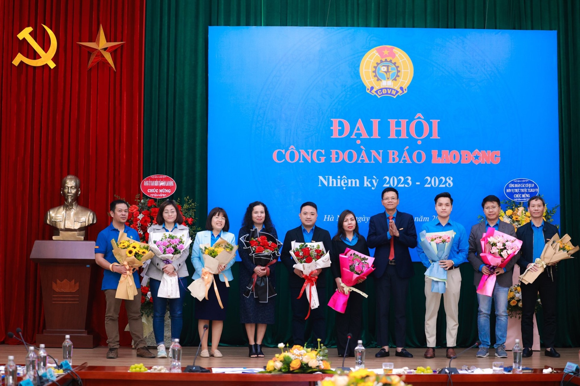Ra mắt Ban Chấp hành Công đoàn Báo Lao Động nhiệm kỳ 20232028 Tổng
