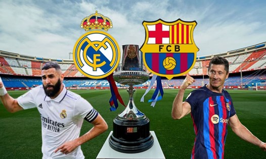 Real Madrid vs Barcelona đối đầu với nhau tại Copa del Rey.  Đồ họa: Văn An