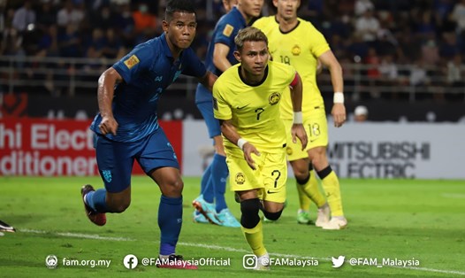 Khác với tuyển Việt Nam, tuyển Malaysia và Thái Lan đều tích cực lên lịch thi đấu giao hữu quốc tế trong năm 2023. Ảnh: LĐBĐ Malaysia