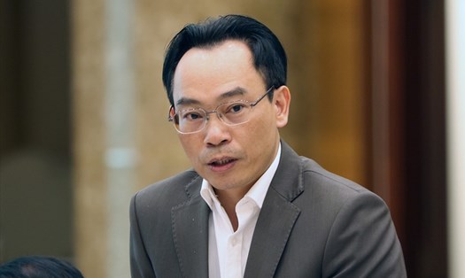 Thứ Trưởng Bộ GDĐT Hoàng Minh Sơn. Ảnh: MOET