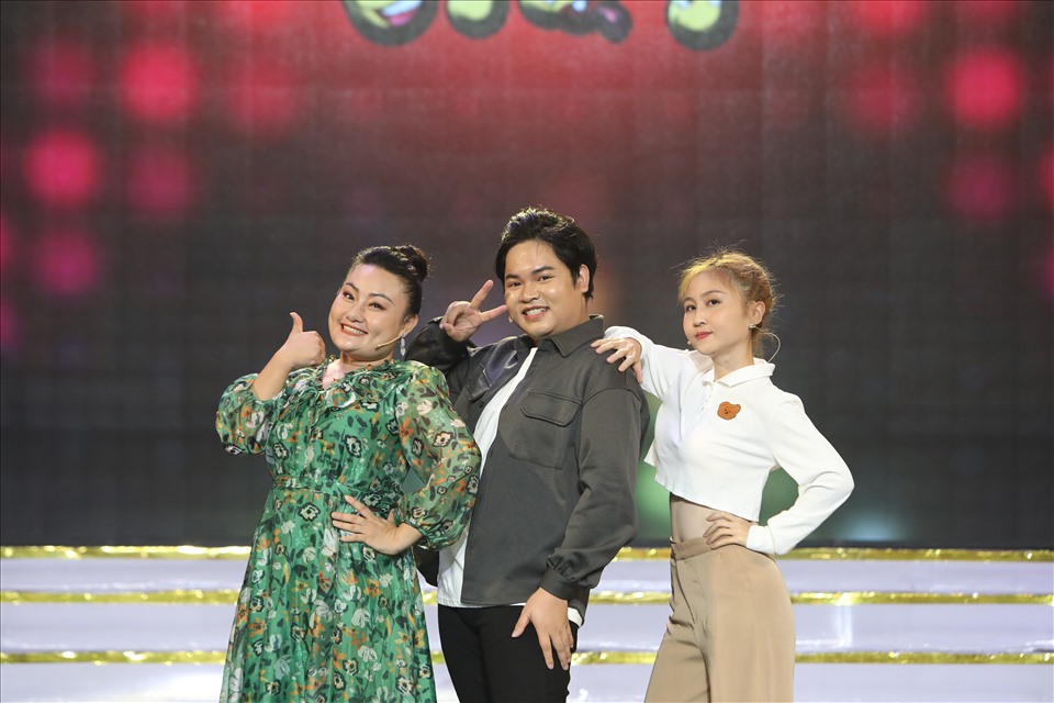 Bộ 3 thí sinh Phạm Huyền Trâm - Ngọc Hải - Kim Oanh. Ảnh: Khang