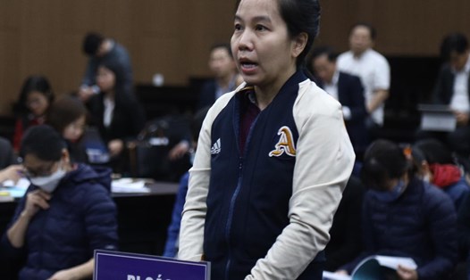 Nguyễn Thị Hà Thành bị cáo buộc chiếm đoạt hơn 273 tỉ đồng của VietABank. Ảnh: Việt Dũng