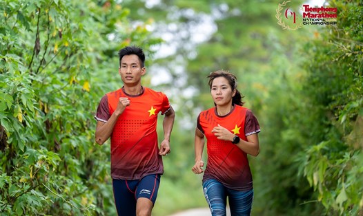 Giải vô địch quốc gia Marathon và cự ly dài báo Tiền Phong (Tiền Phong Marathon) tổ chức tại TP Lai Châu từ ngày 24 - 26.3. Ảnh: Phạm Hoàng