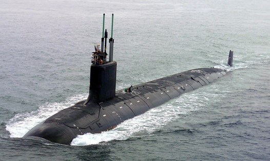 Tàu ngầm hạt nhân USS Virginia của Mỹ. Ảnh: Hải quân Mỹ