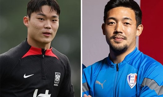 Oh Hyeon-gyu (trái) và Lee Ki-je là 2 thay đổi trong đội hình tuyển Hàn Quốc dưới thời Jurgen Klinsmann. Ảnh: Yonhap