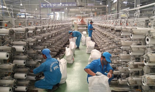 Mời chào giá cung cấp vật tư máy sợi phục vụ sản xuất nhà máy bao bì. Ảnh: Công ty Cổ phần Bao bì Dầu khí Việt Nam.