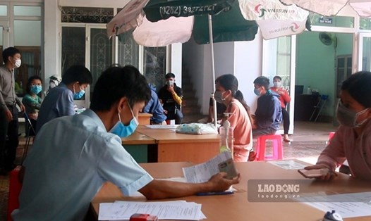 Nhiều công nhân lao động ở Đắk Lắk đã tìm kiếm được việc làm mới sau Tết Nguyên đán Quý Mão 2023. Ảnh: Bảo Trung