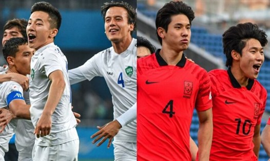 U20 Uzbekistan vs U20 Hàn Quốc tạo nên cặp bán kết hấp dẫn của Giải U20 Châu Á 2023. Ảnh: AFC