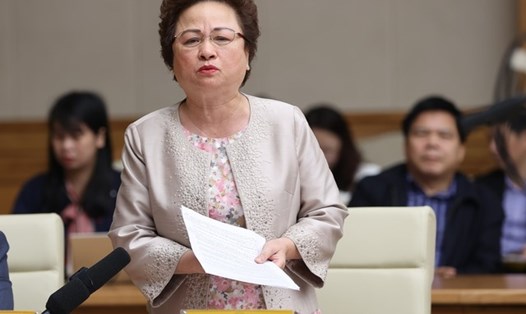 Chủ tịch HĐQT Tập đoàn BRG Nguyễn Thị Nga đề nghị tập trung hơn cho nhóm khách du lịch hạng sang. Ảnh: VGP