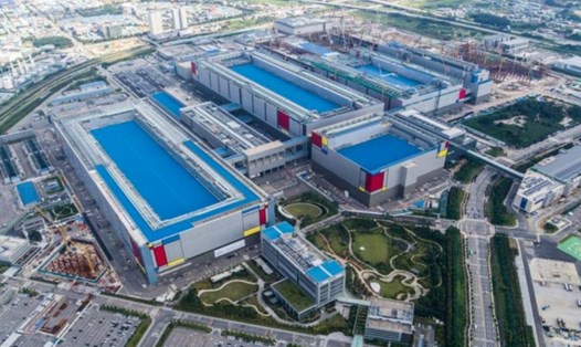 Nhà máy sản xuất chip của Samsung Electronics ở Pyeongtaek, South Korea, tháng 9.2022. Ảnh: Samsung