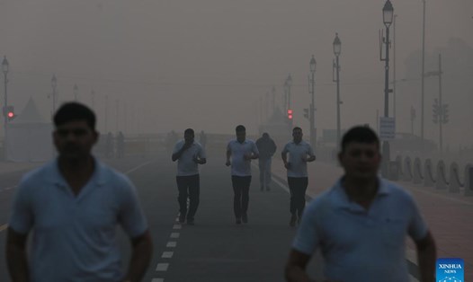 Ô nhiễm không khí ở New Delhi, Ấn Độ, ngày 3.11.2022. Ảnh: Xinhua
