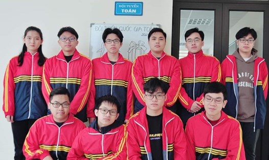 Riêng môn Toán, tỉnh Phú Thọ có 5 học sinh lọt vào vòng 2 chọn đội tuyển dự thi Olympic quốc tế. Ảnh: Sở GD&ĐT Phú Thọ.