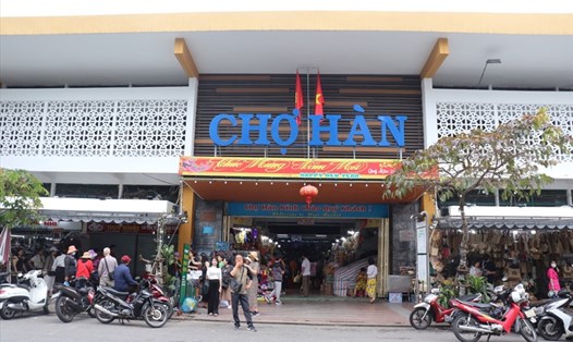 Chợ Hàn (TP Đà Nẵng) được đầu tư hơn 8 tỷ đồng cho việc cải tạo, nâng cấp nhiều hạng mục xuống cấp sau hơn 30 năm hoạt động. Ảnh: Nguyễn Linh