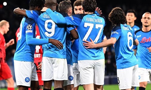 Napoli góp mặt ở tứ kết UEFA Champions League 2022-2023. Ảnh: CLB Napoli