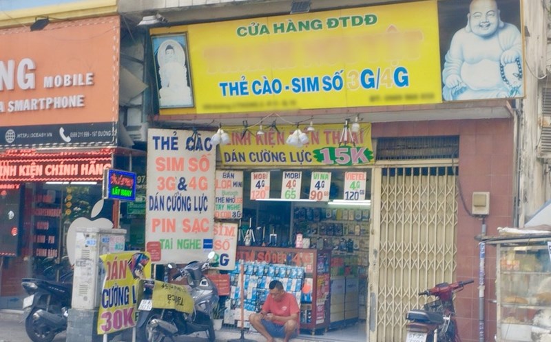 Sim rác 5.000 đồng tràn lan, là công cụ cho tội phạm hoành hành