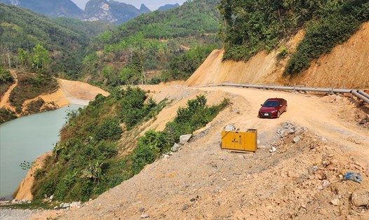 Một khu vực rừng bị xâm phạm tại tỉnh Cao Bằng. Ảnh: Long Nguyễn.