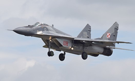 MiG-29 của Ba Lan. Ảnh: Không quân Ba Lan