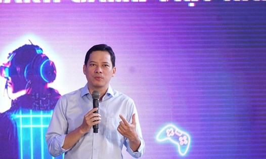Ông Lê Quang Tự Do, Cục trưởng Cục Phát thanh, Truyền hình và Thông tin điện tử nhấn mạnh ngành game Việt Nam có nhiều triển vọng để phát triển. Ảnh: Nguyễn Đăng