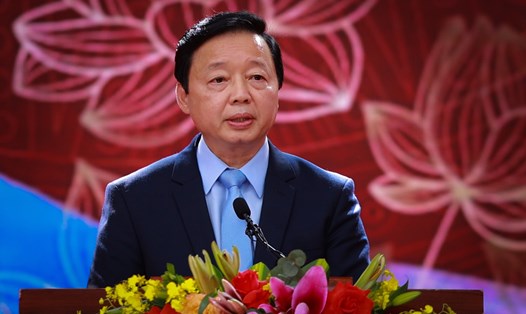 Phó Thủ tướng Trần Hồng Hà phát biểu chỉ đạo tại lễ bế mạc. Ảnh: Hải Nguyễn