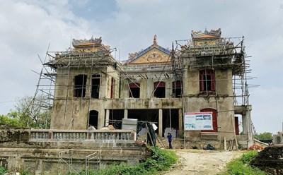 Di sản Huế được bảo vệ và trùng tu tốt hơn nhờ Quỹ Bảo tồn di sản Huế. Ảnh: Tường Minh