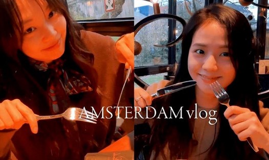 Jisoo chia sẻ về chuyến tham quan của mình. Ảnh: AllKpop.