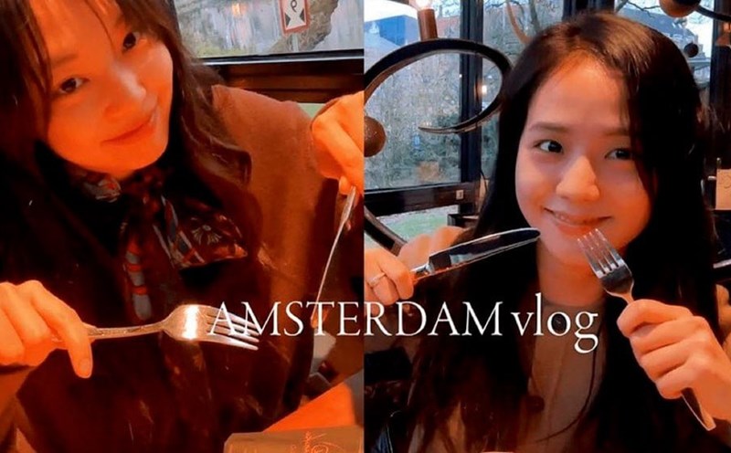 Jisoo chia sẻ về chuyến tham quan của mình. Ảnh: AllKpop.