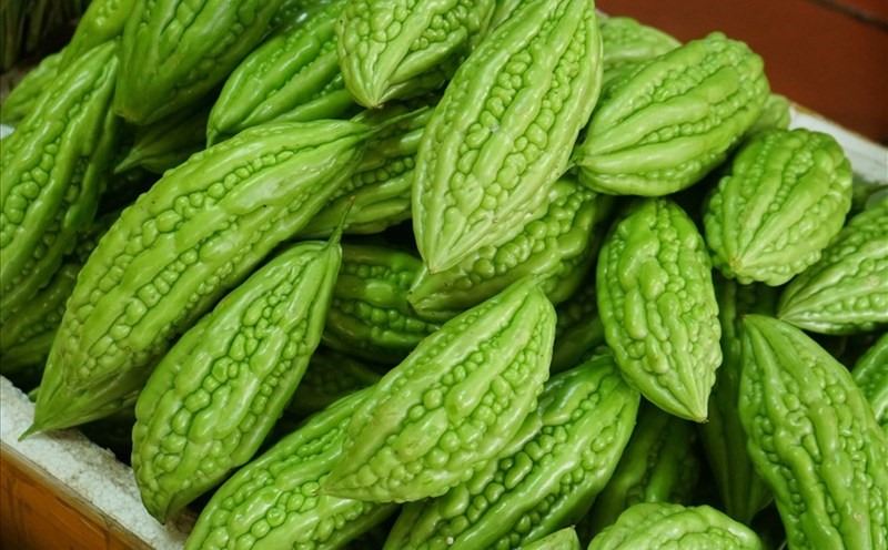 Bệnh nhân tiểu đường nên bổ sung khổ qua trong chế độ ăn uống. Ảnh: Thanh Thanh