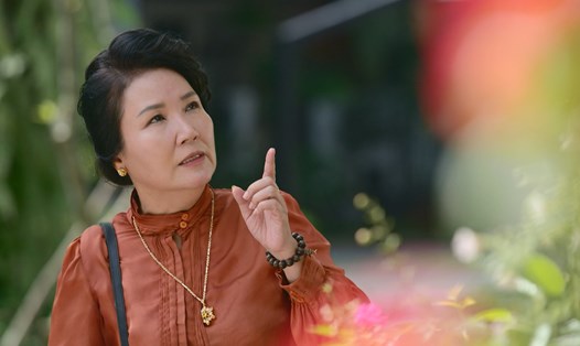 Ngân Quỳnh đóng vai người mẹ cay nghiệt trong phim mới. Ảnh: Nhà sản xuất.