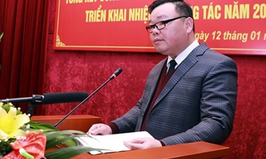 Ông Nguyễn Đồng, Trưởng Ban Tuyên giáo Tỉnh ủy Hòa Bình bị đề nghị khai trừ ra khỏi Đảng. Ảnh: Trang TTĐT Ban Nội chính Trung ương.
