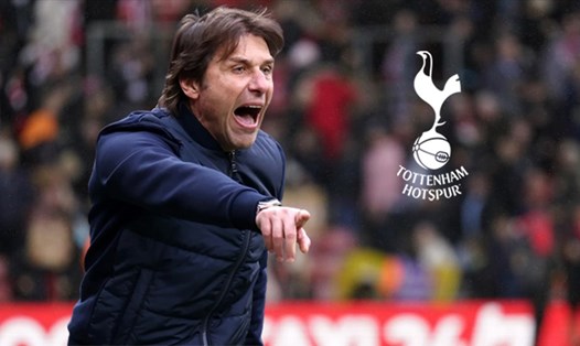 Huấn luyện viên Conte bất hòa với ban lãnh đạo Tottenham. Ảnh đồ họa: Chi Trần.
