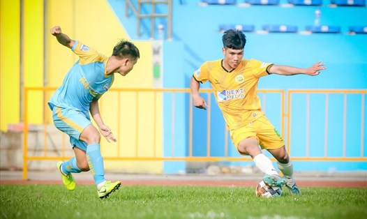 Câu lạc bộ Hoà Bình hướng đến sự chuyên nghiệp trong mùa giải đầu tiên thi đấu tại giải hạng Nhất Quốc gia 2023. Ảnh: Hoà Bình FC
