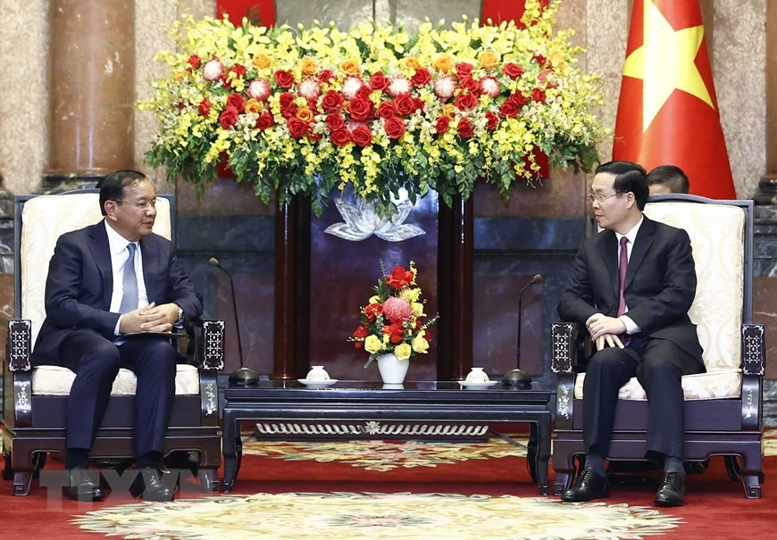 Chủ tịch nước tiếp Phó Thủ tướng, Bộ trưởng Ngoại giao Campuchia