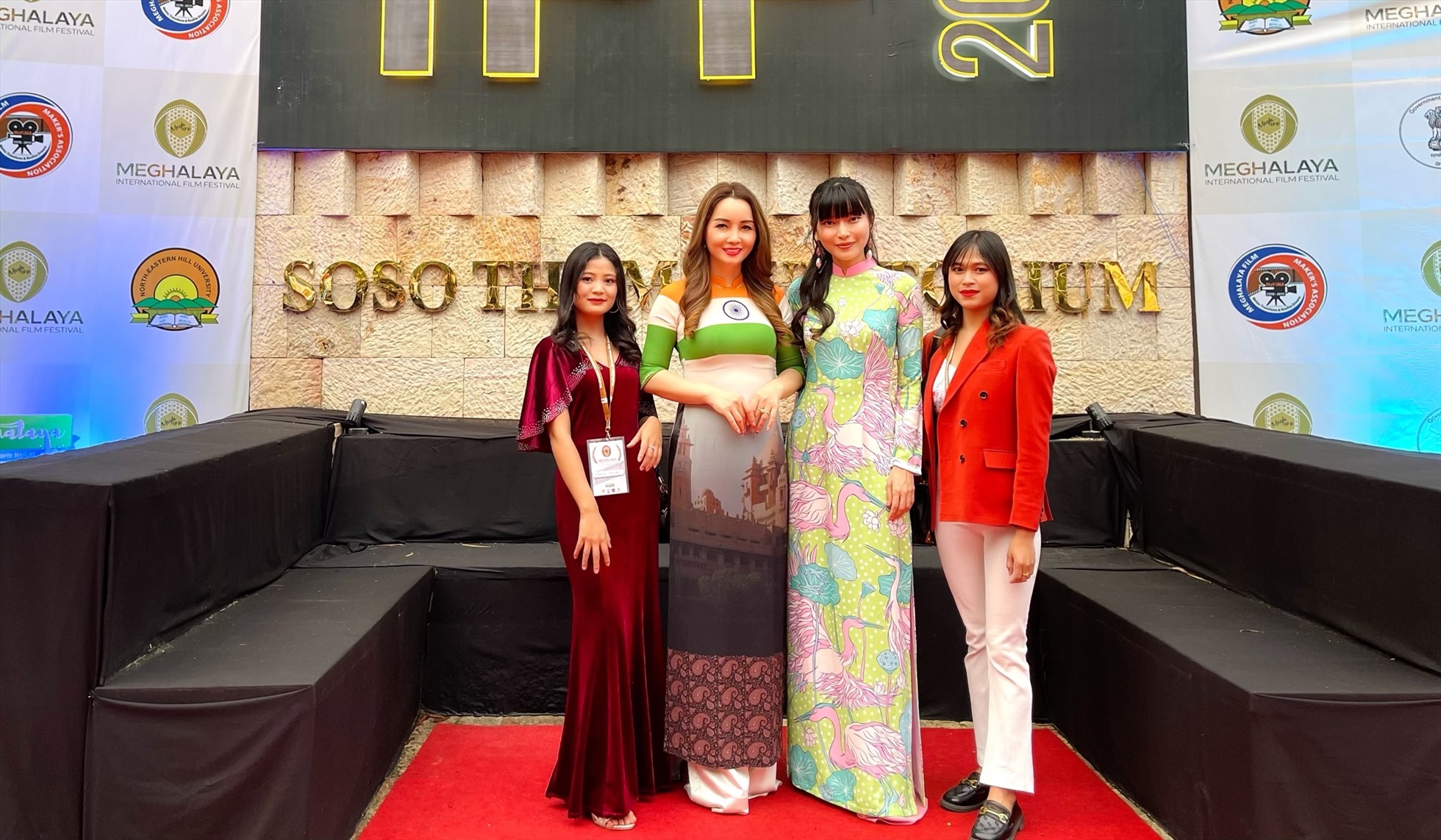 Mai Thu Huyền, Cao Thái Hà dự Liên hoan phim quốc tế Meghalaya tại Ấn Độ