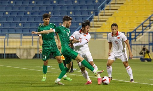 U23 Việt Nam gặp U23 UAE ở lượt trận thứ 2 giải giao hữu Doha Cup 2023. Ảnh: VFF
