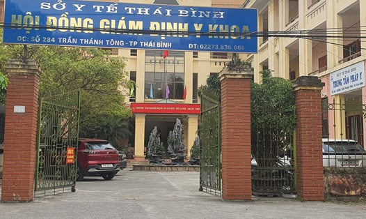Trụ sở Trung tâm Pháp y (trực thuộc Sở Y tế Thái Bình) ở số 284 đường Trần Thánh Tông, TP.Thái Bình. Ảnh: Trung Du